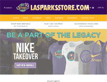 Tablet Screenshot of lasparksstore.com